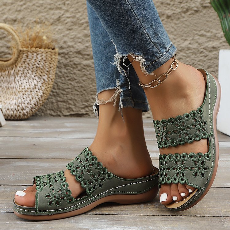 Classic Orthopedic Sandals with Timeless Style