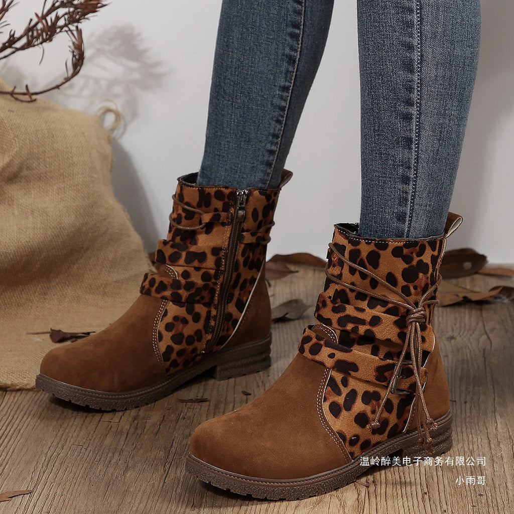 Vintage Inspired Orthopedic Boots