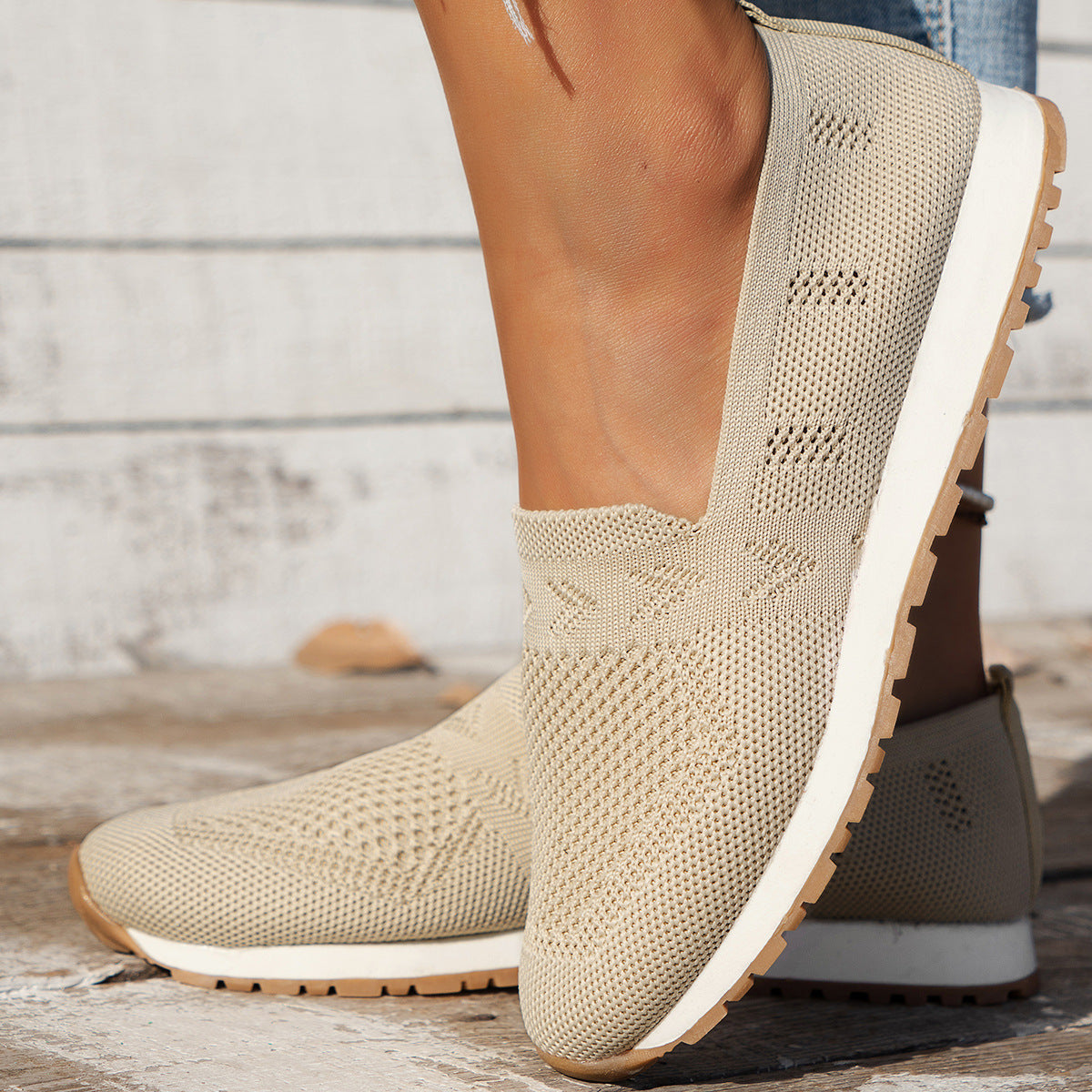 Chic Orthopedic Trainers with Unique Design