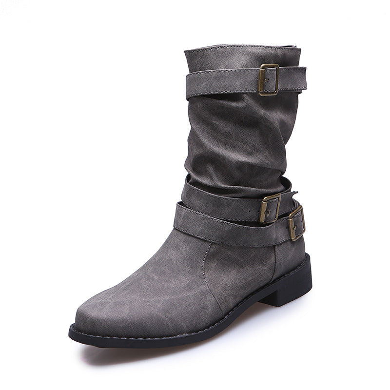 Chic Orthopedic Boots with Unique Design