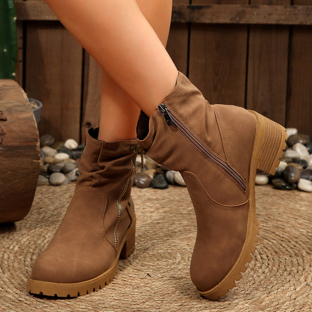 Graceful Orthopedic Boots for Modern Look