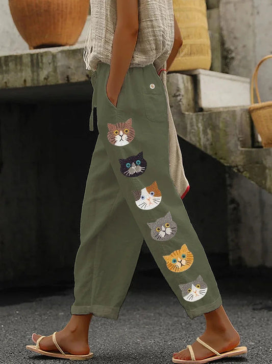 Vibrant et unique Pantalon
