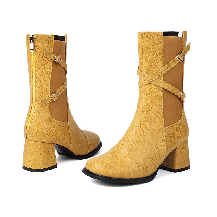 Chic Orthopedic Boots with Unique Design