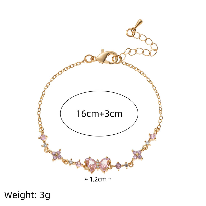 Angelique Dainty Butterfly Zircon Jewelry