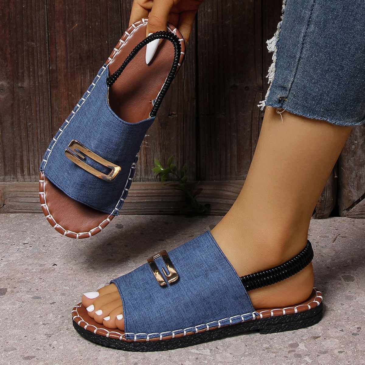 Vintage Inspired Orthopedic Sandals