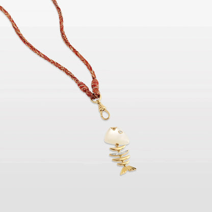Niara Opal Fish Necklace