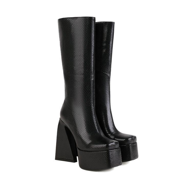 Chic Orthopedic Boots with Unique Design