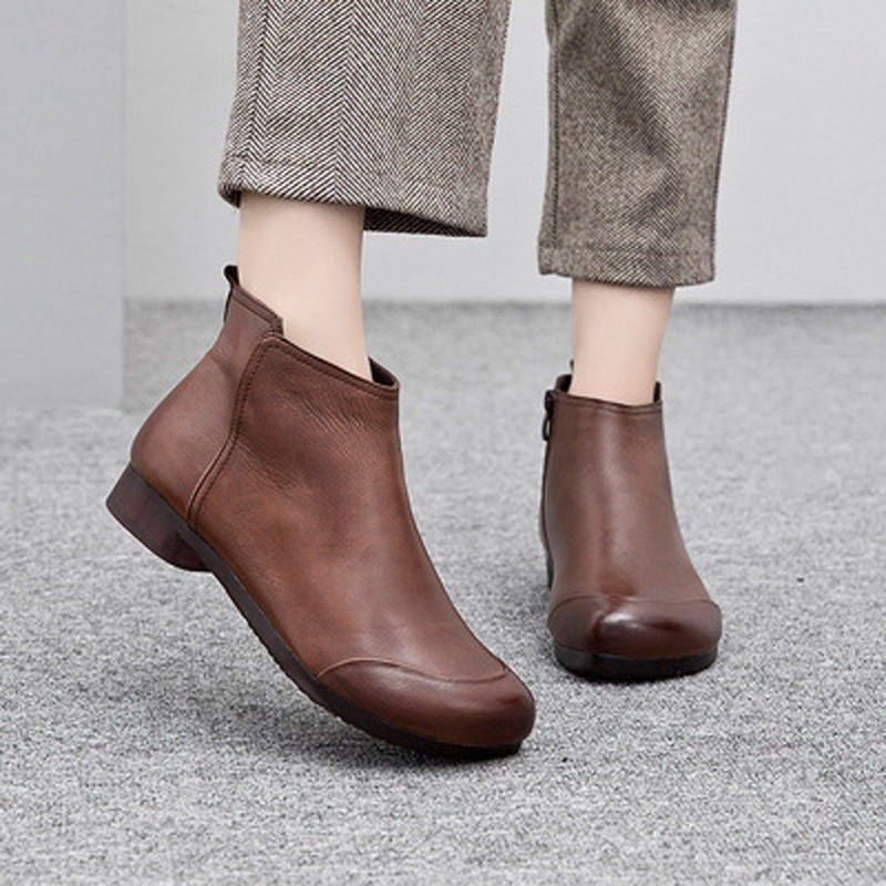 Chic Orthopedic Boots with Unique Design