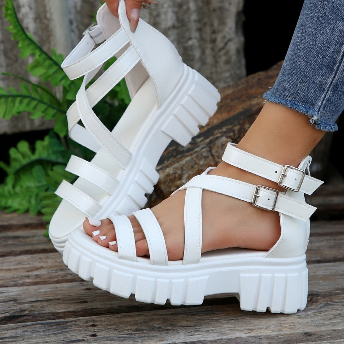 Vintage Inspired Orthopedic Sandals