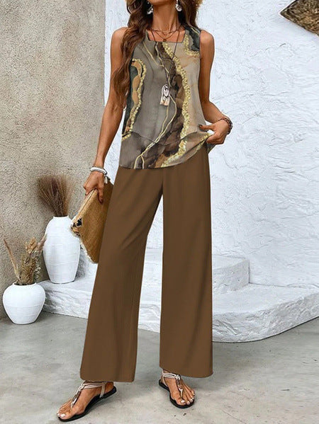 Raffiné et radieux Pantalon