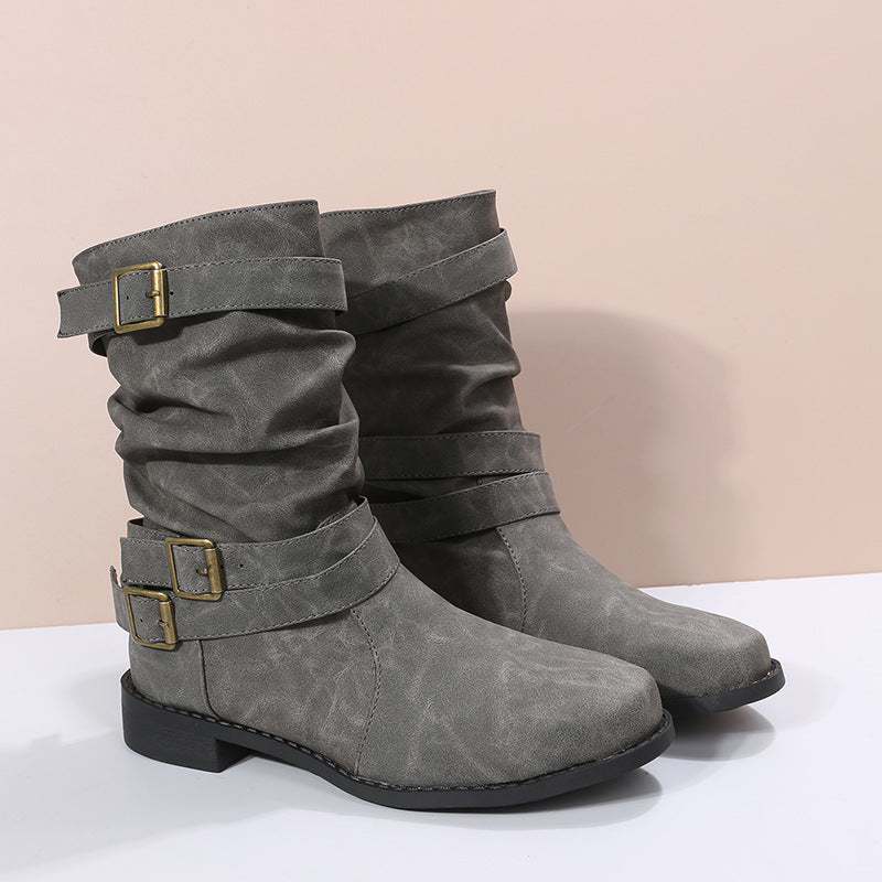 Chic Orthopedic Boots with Unique Design