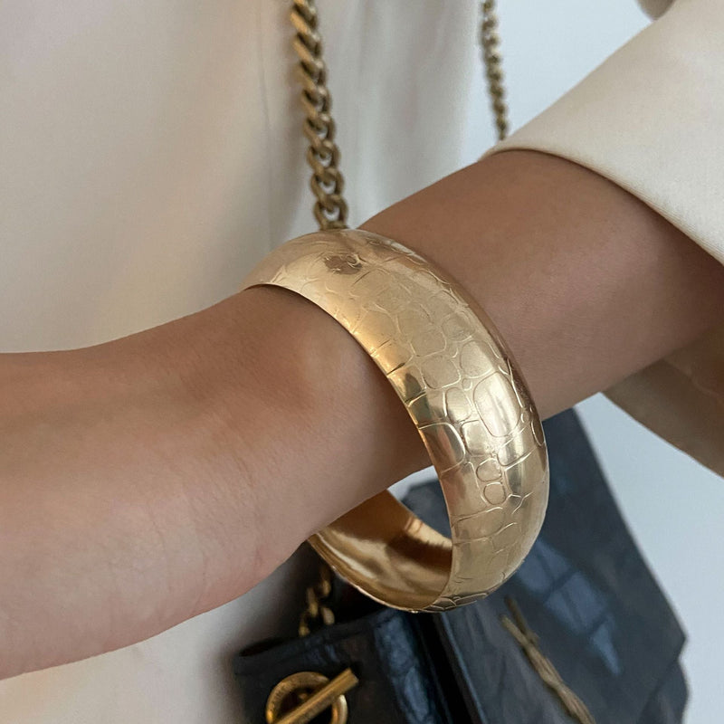 Kyndell Asymmetrical Resin Cuff Bracelet