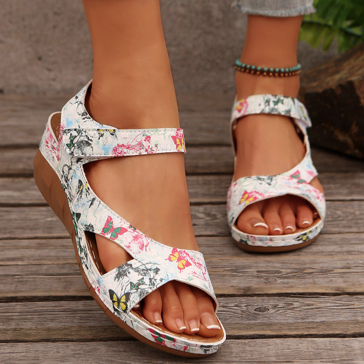 Vintage Inspired Orthopedic Sandals