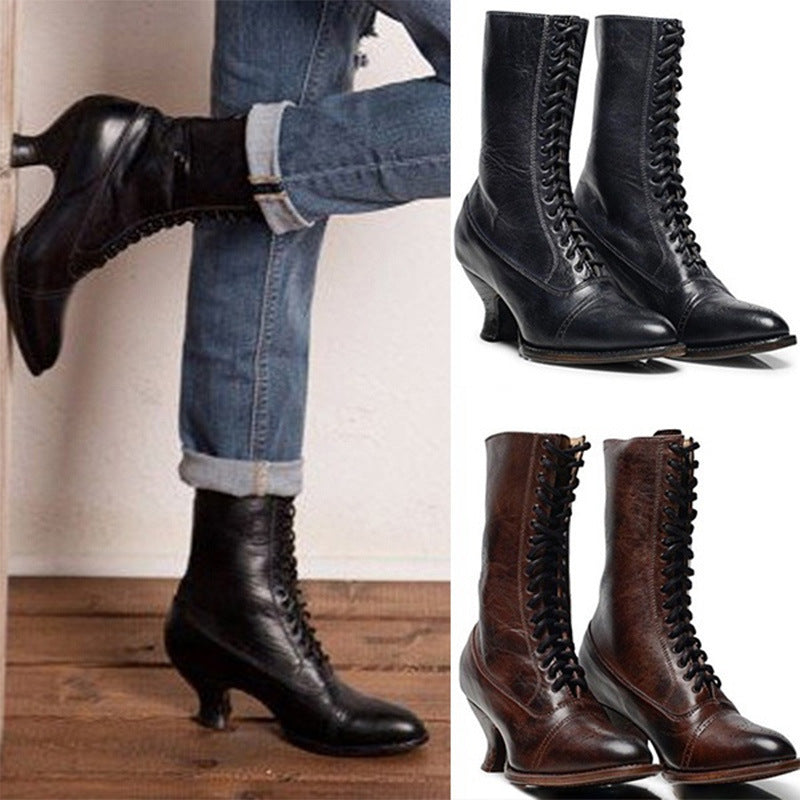 Classic Orthopedic Boots with Timeless Style