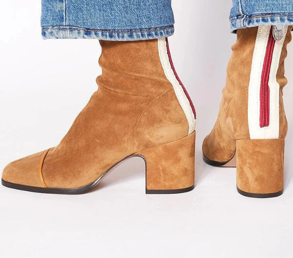 Chic Orthopedic Boots with Unique Design