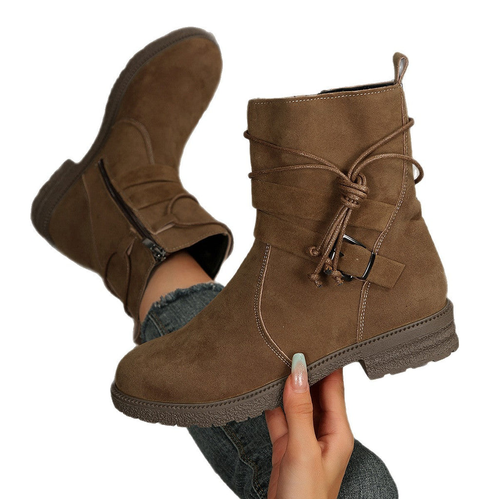 Vintage Inspired Orthopedic Boots