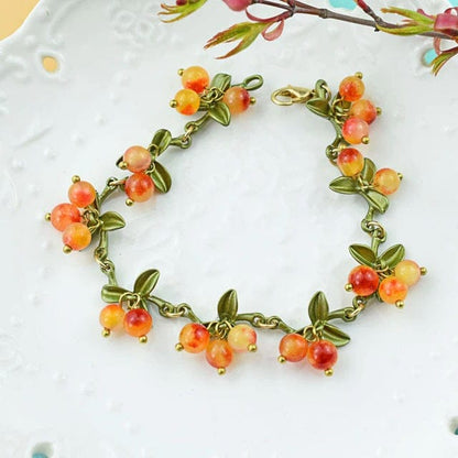 Berry Charm Bracelet