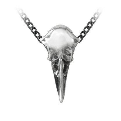 Rabenschadel Klein Pendant Raven Skull Necklace by Alchemy Gothic