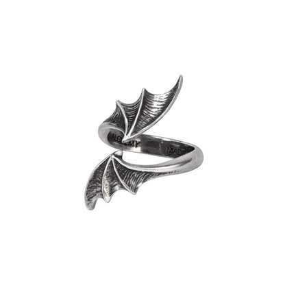 A Night With Goethe Bat Wings Ring by Alchemy Gothic