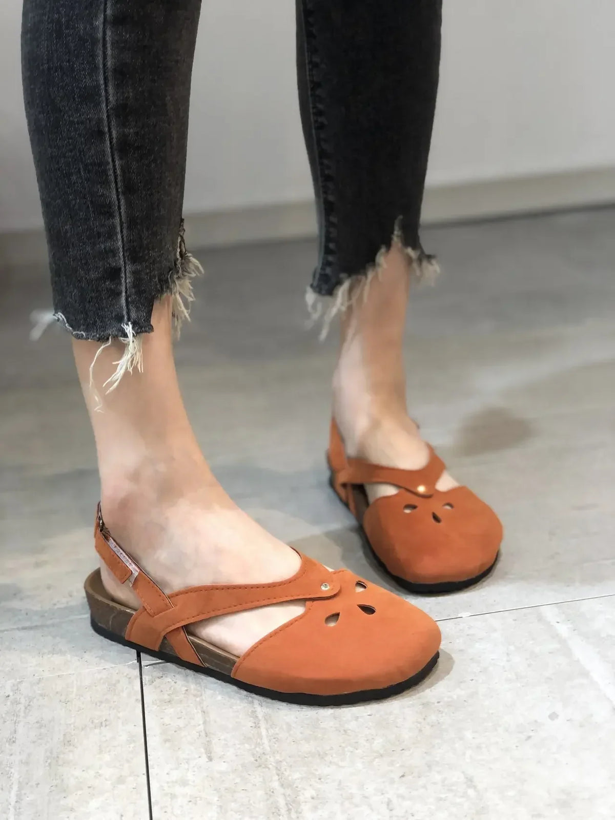 Sleek and Supportive Orthopedic Sandals
