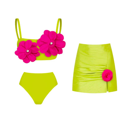 Beautifully Finished Bathing Suit in a Timeless Design