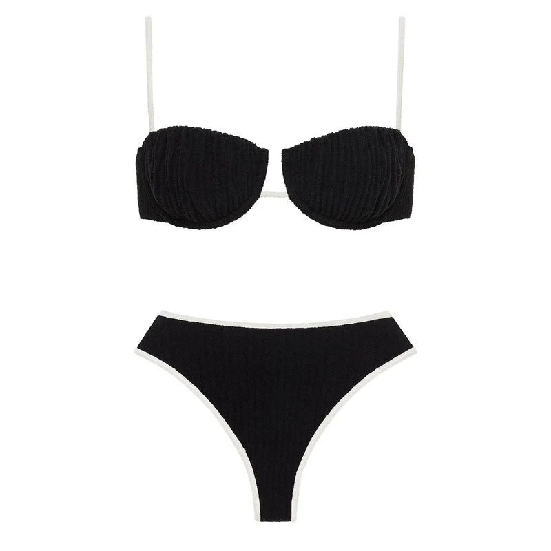 Finely Styled Bathing Suit With a Classic Look