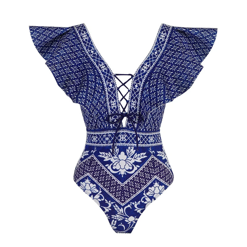 Inspired Bathing Suit With a Contemporary Edge