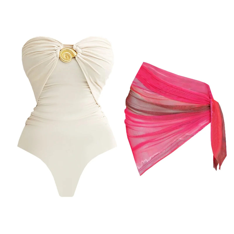 Inspired Bathing Suit With a Contemporary Edge
