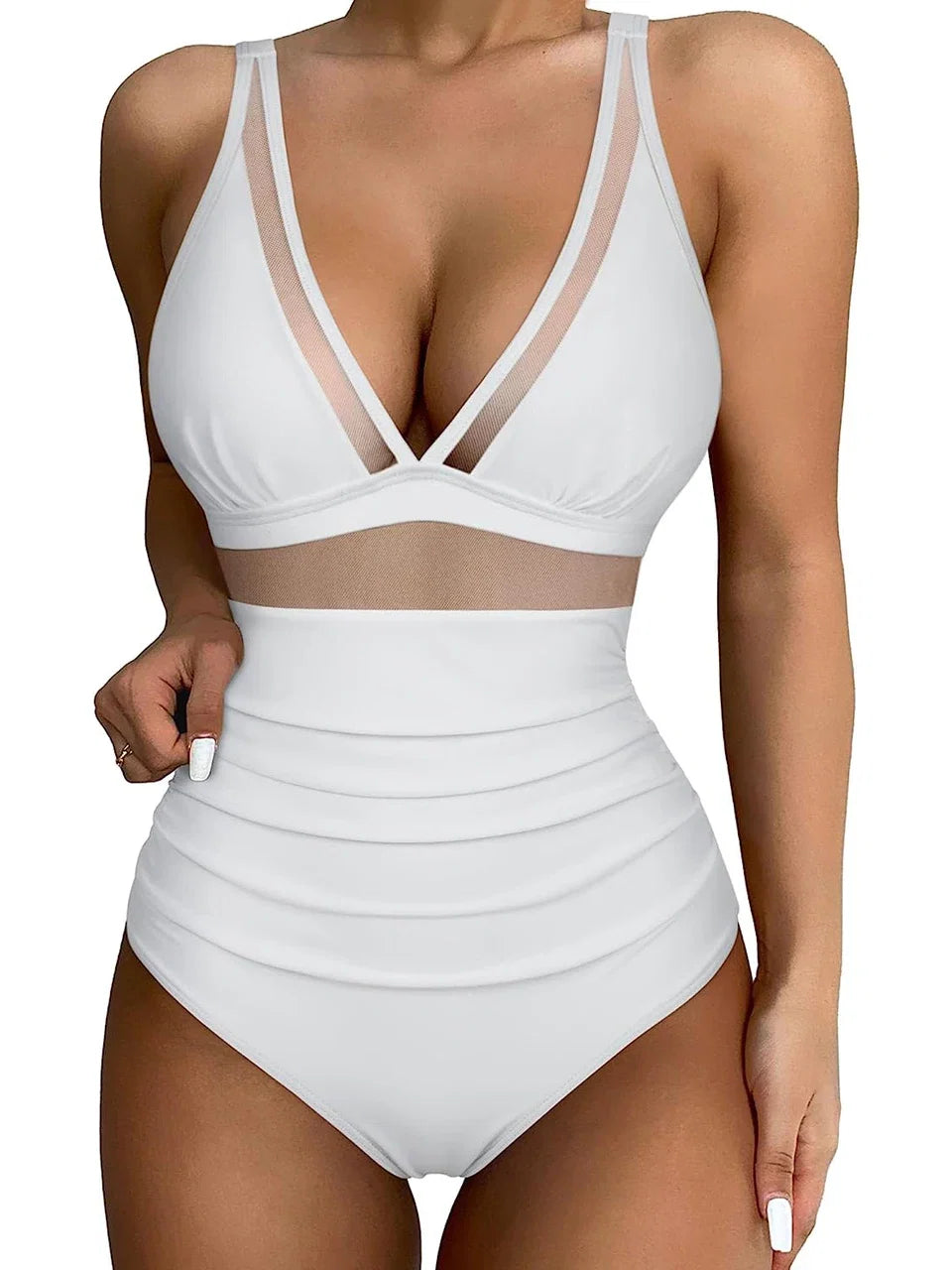 Inspired Bathing Suit With a Contemporary Edge