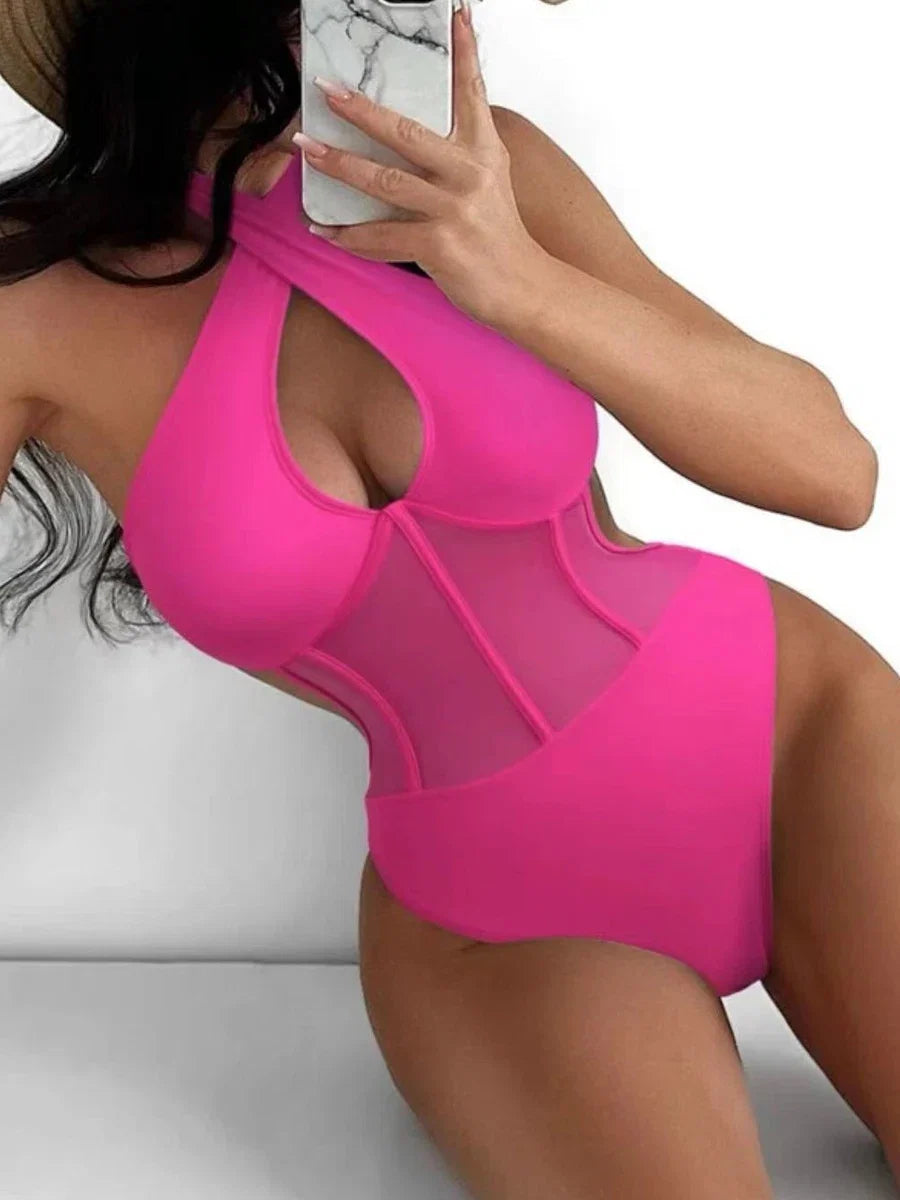 Sophisticated Bathing Suit With a Clean Classic Look