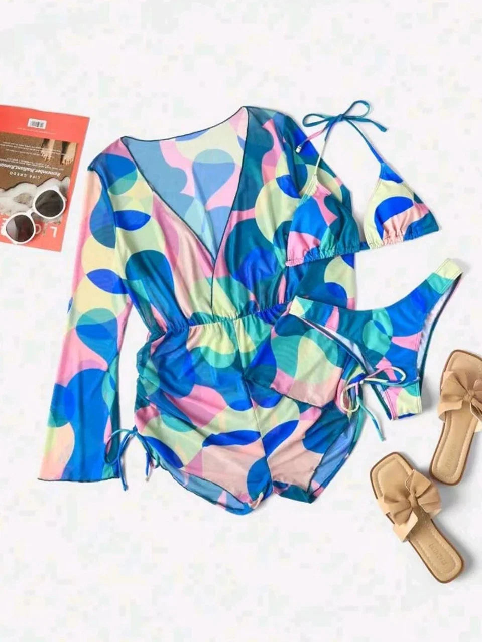 Sophisticated Bathing Suit With a Clean Classic Look