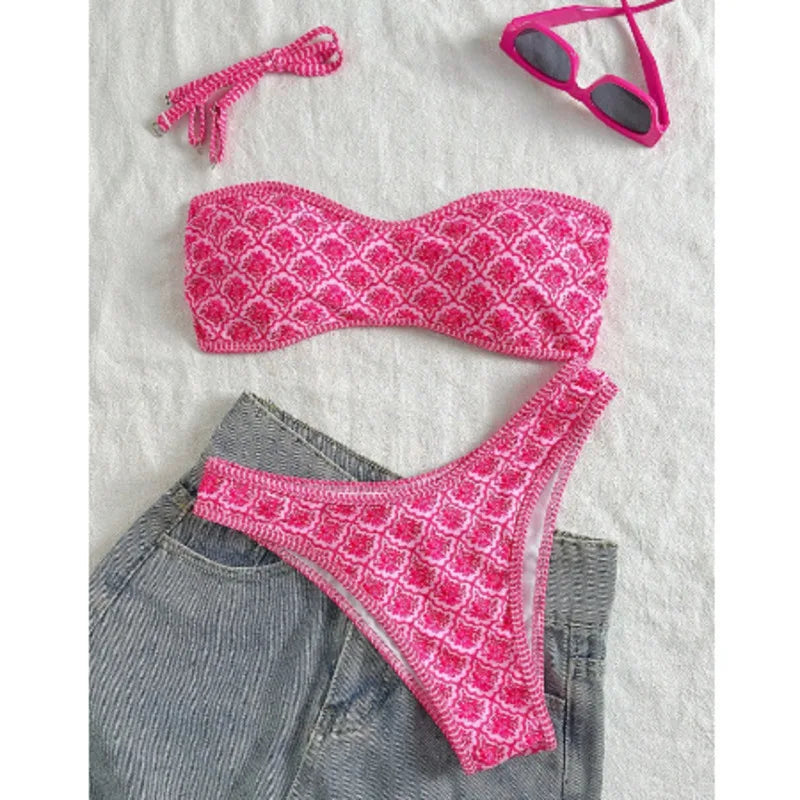 Beautifully Finished Bathing Suit in a Timeless Design