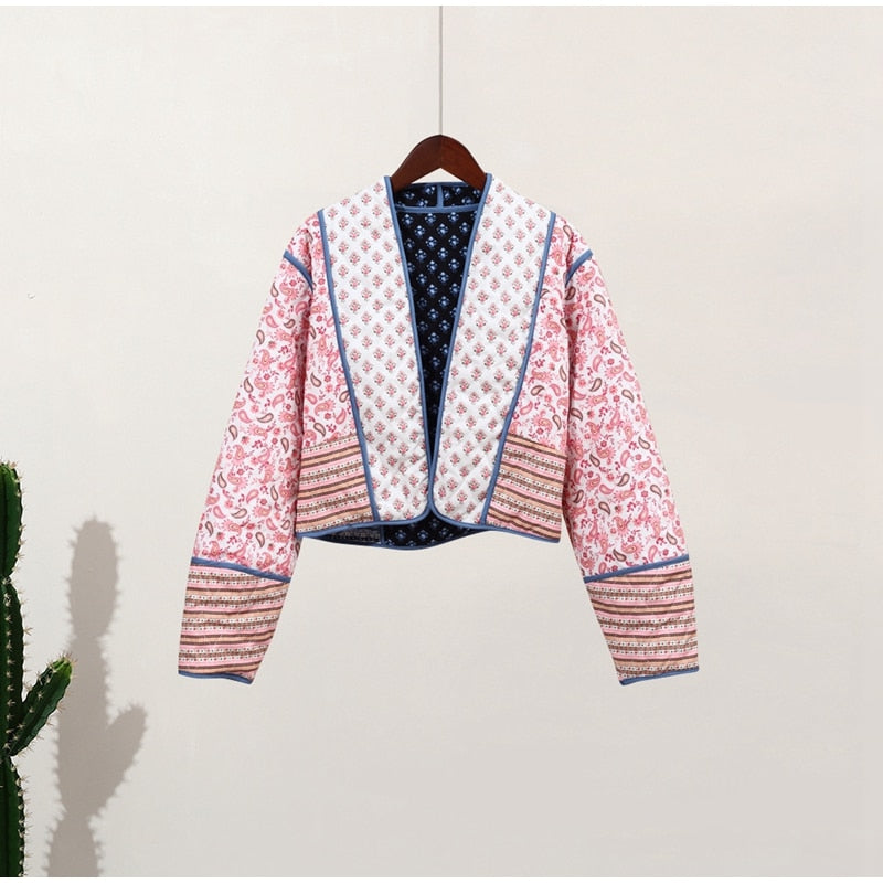 LM | stylish printed summer coat