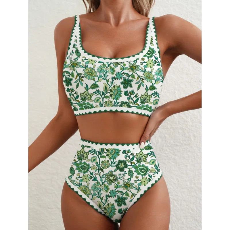 Beautifully Finished Bathing Suit in a Timeless Design