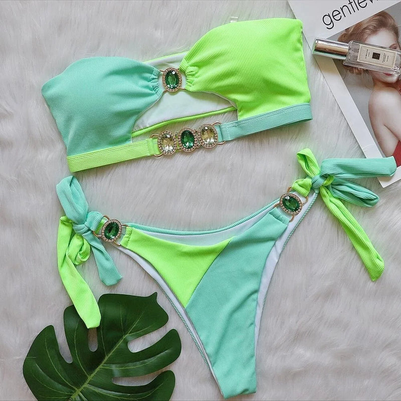 Sophisticated Bathing Suit With a Clean Classic Look