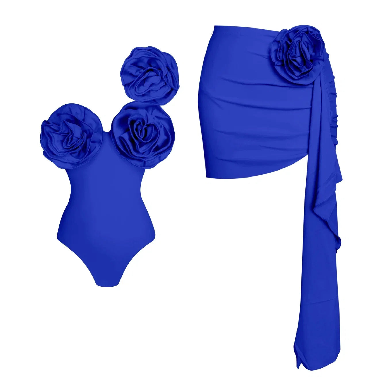 Beautifully Finished Bathing Suit in a Timeless Design