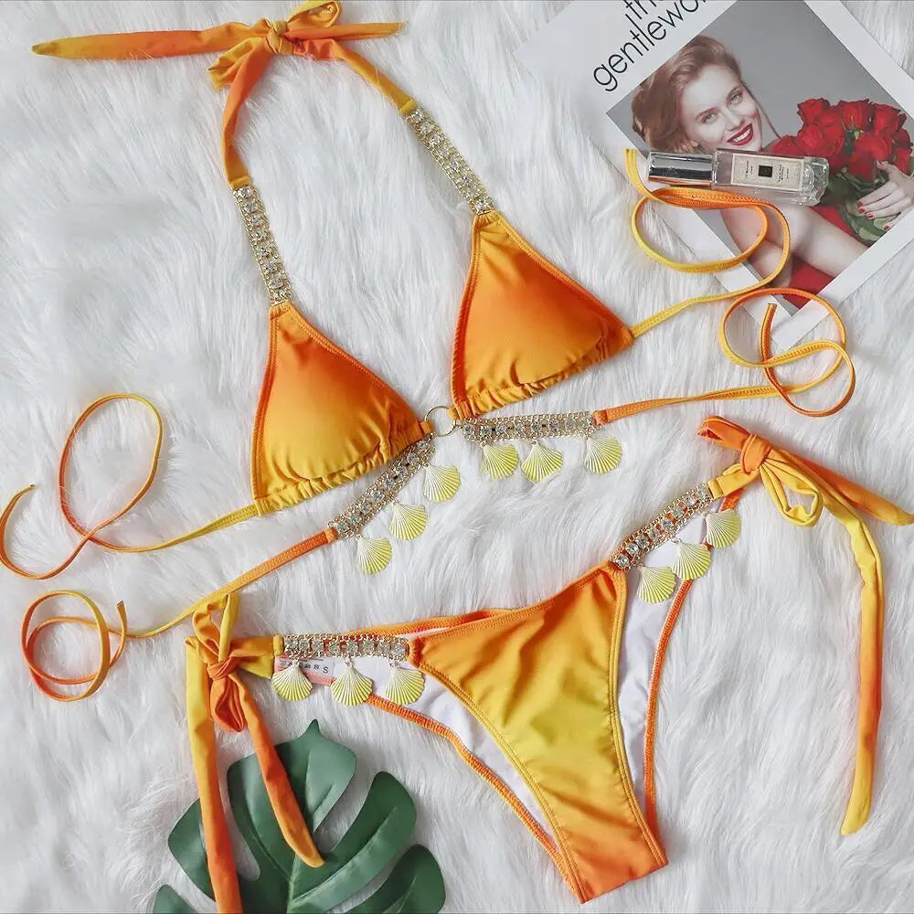 Inspired Bathing Suit With a Contemporary Edge