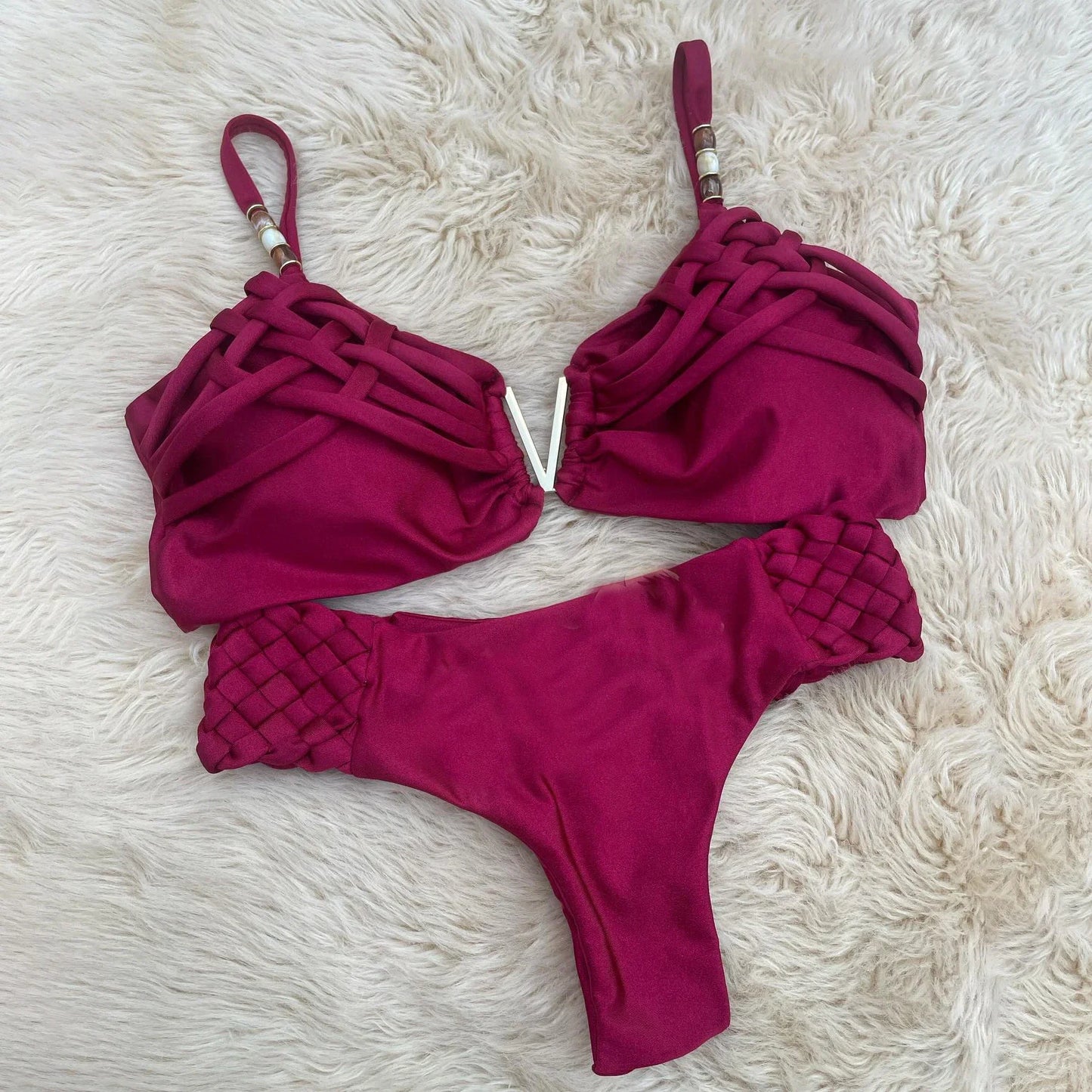 Sophisticated Bathing Suit With a Clean Classic Look