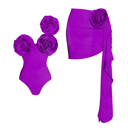 Beautifully Finished Bathing Suit in a Timeless Design
