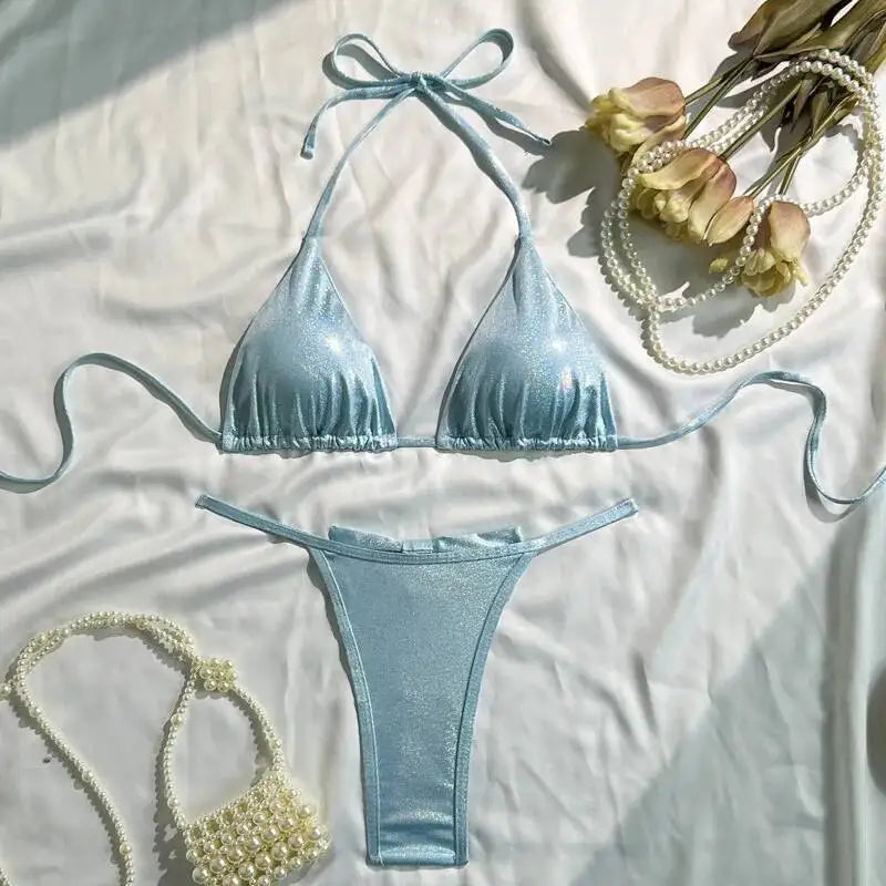 Beautifully Finished Bathing Suit in a Timeless Design