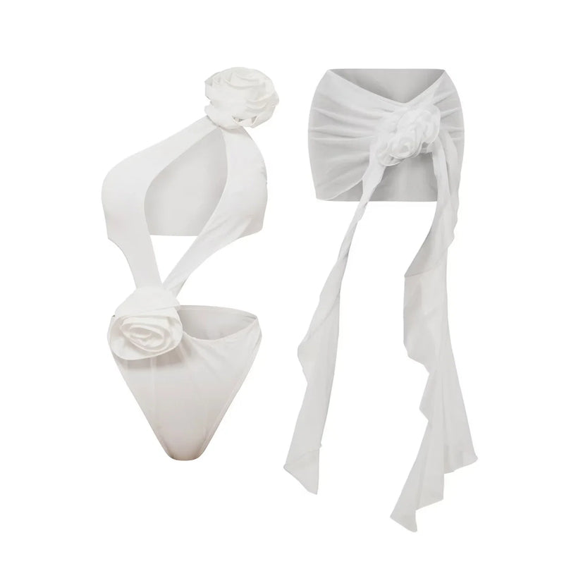 Beautifully Finished Bathing Suit in a Timeless Design