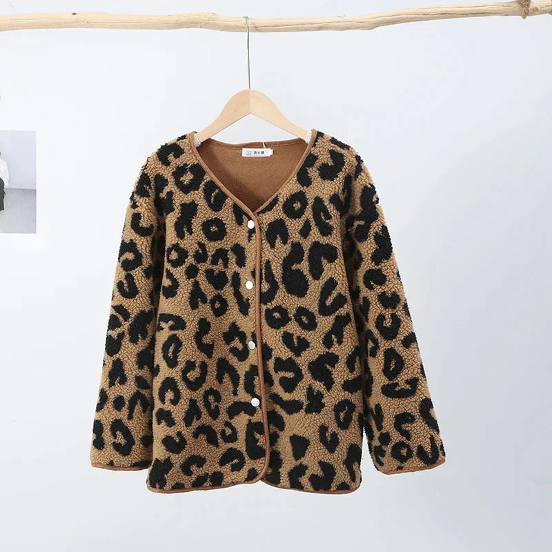 LM | Leopard winter jacket