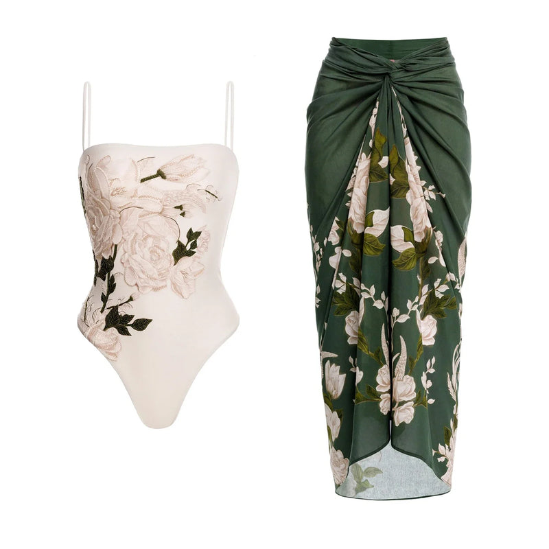 Inspired Bathing Suit With a Contemporary Edge