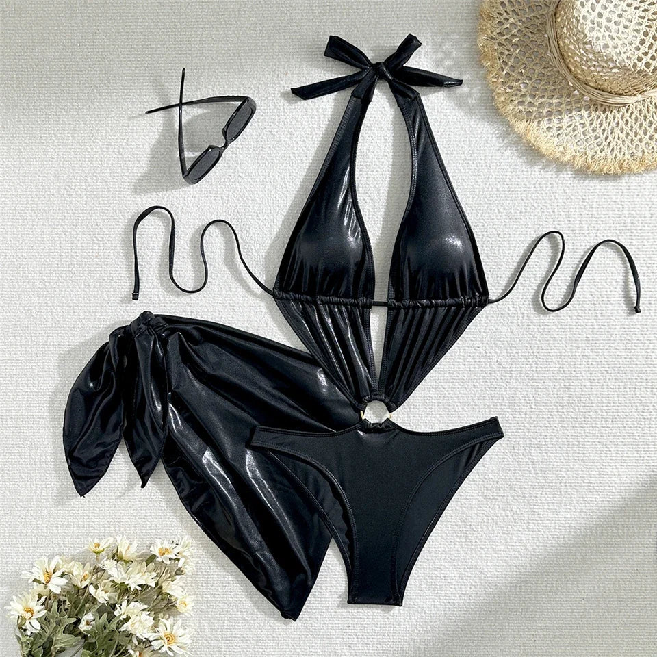 Beautifully Finished Monokini in a Timeless Design