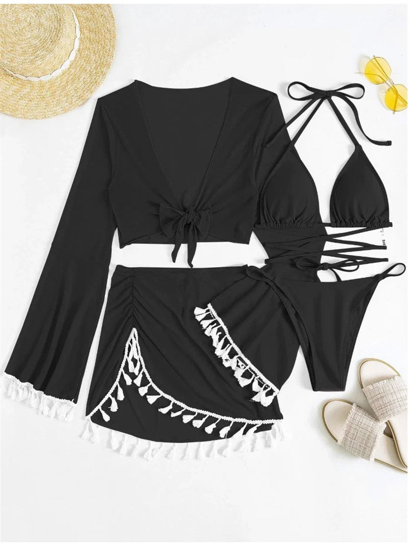Sophisticated Bathing Suit With a Clean Classic Look