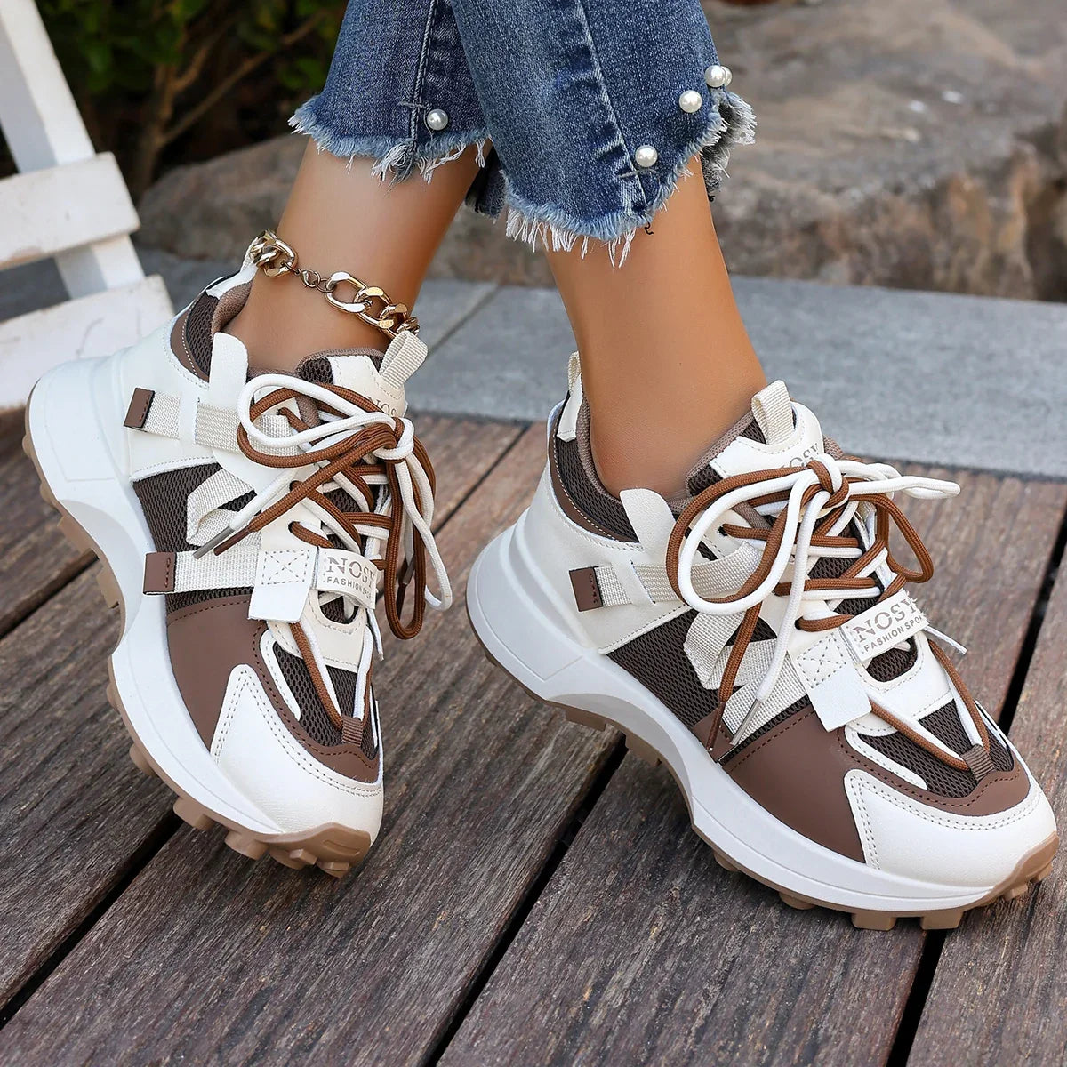 Sleek and Supportive Orthopedic Sneakers