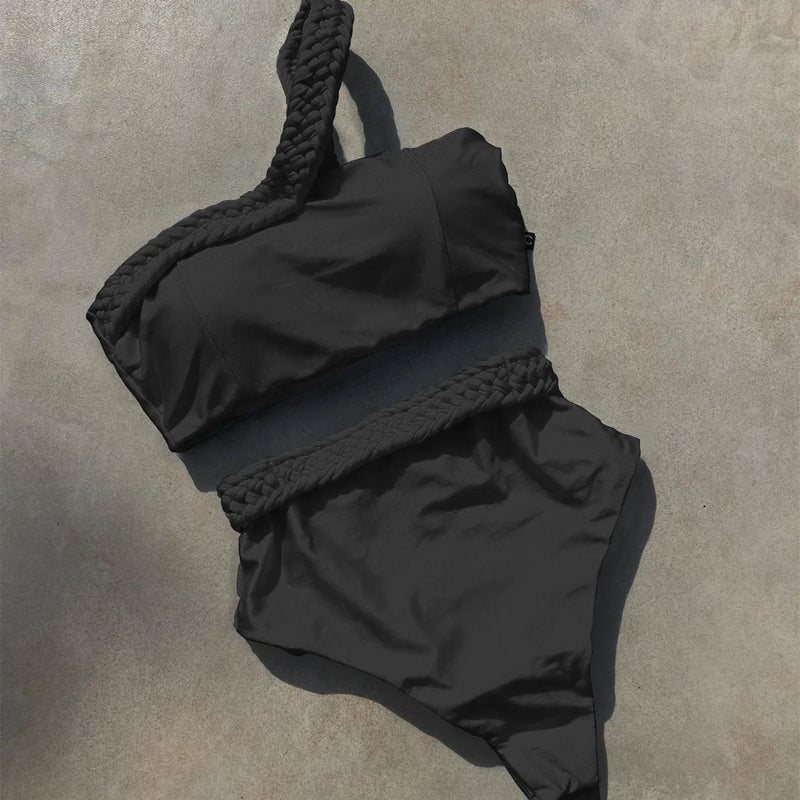 Inspired Bathing Suit With a Contemporary Edge