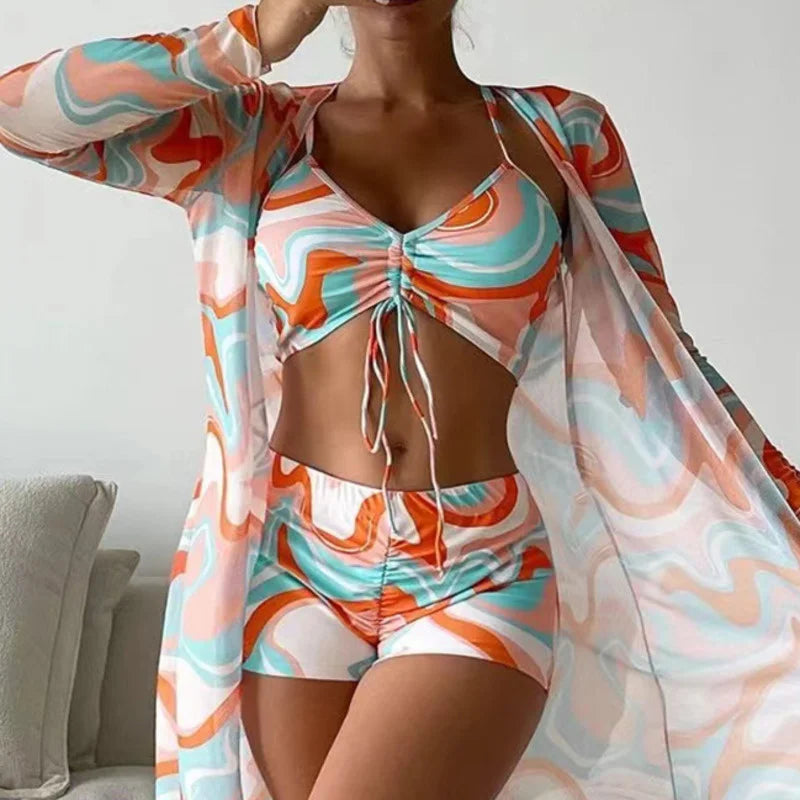 Beautifully Finished Bathing Suit in a Timeless Design