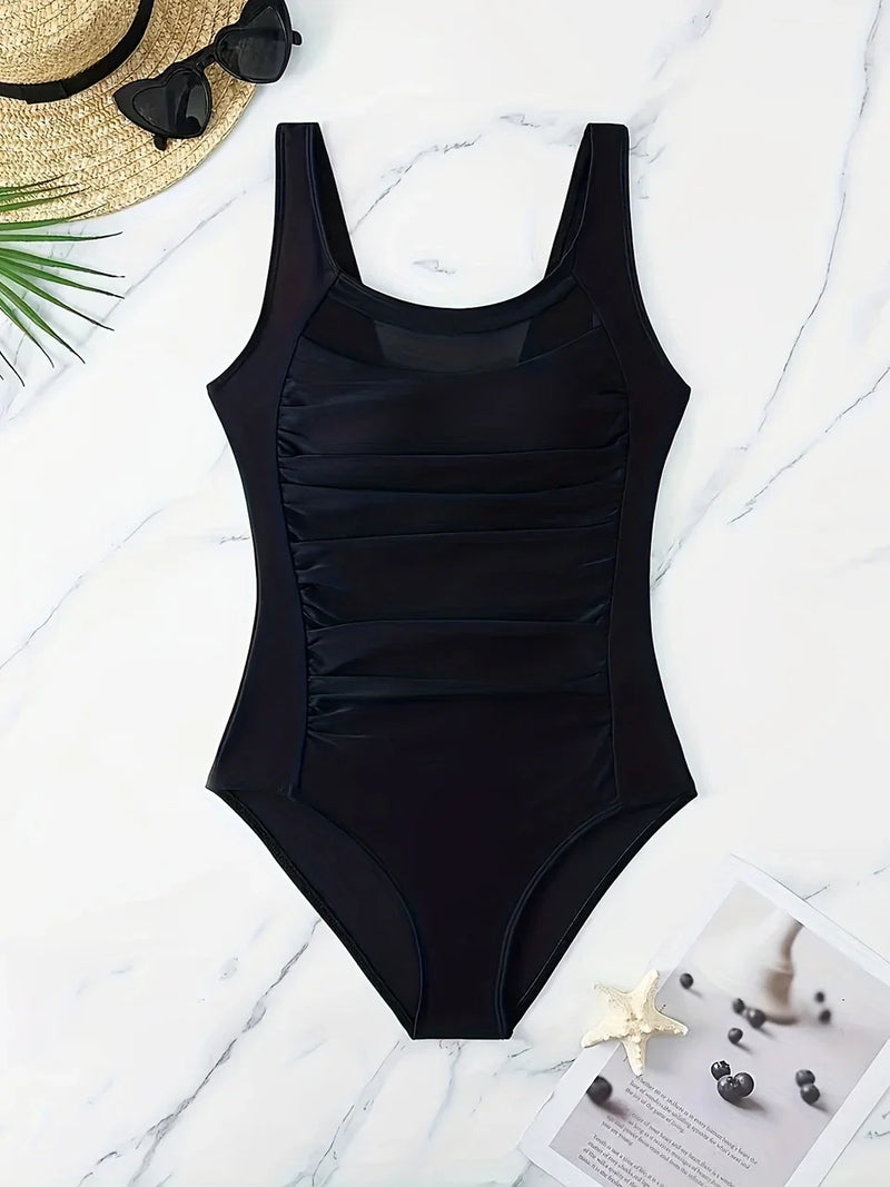 Beautifully Finished Swimsuit in a Timeless Design