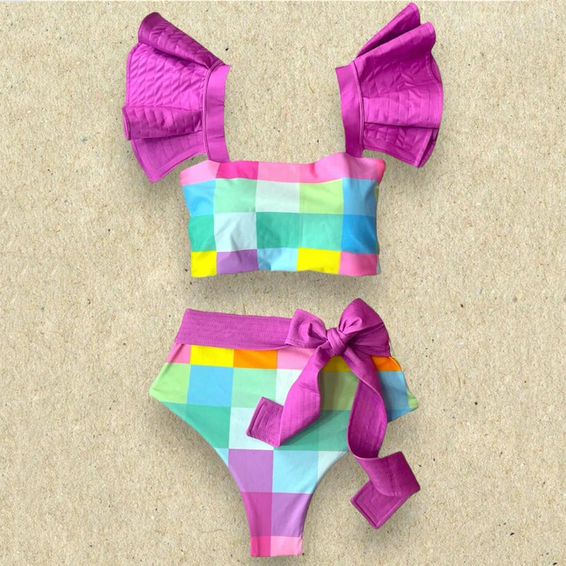 Inspired Bathing Suit With a Contemporary Edge